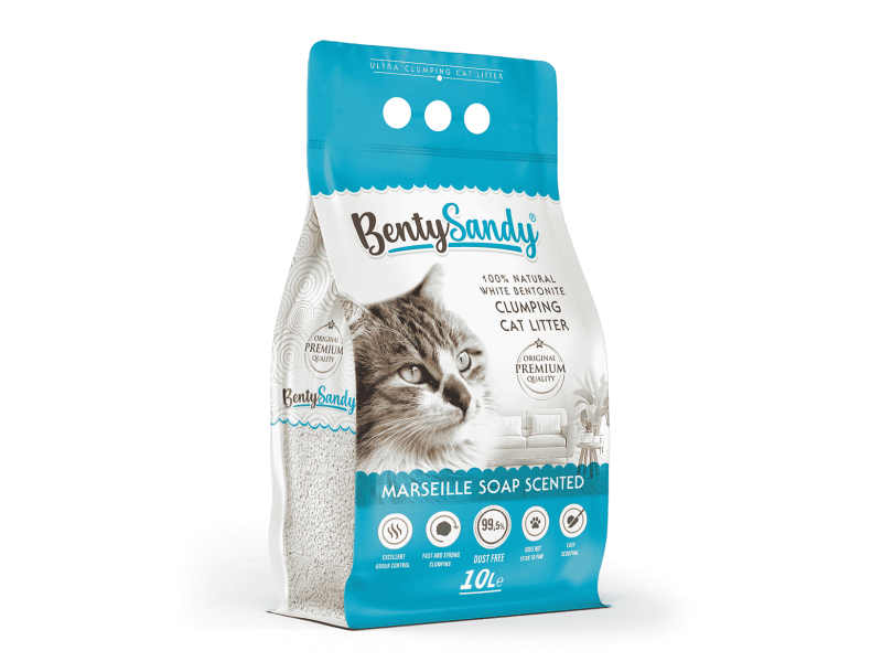 Marseille Soap Scented Cat Litter 10 Lt