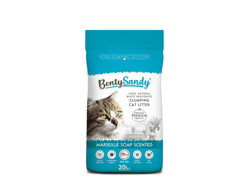 Marseille Soap Scented Cat Litter 20 Lt