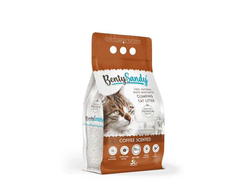 Coffee Scented Cat Litter 5 Lt