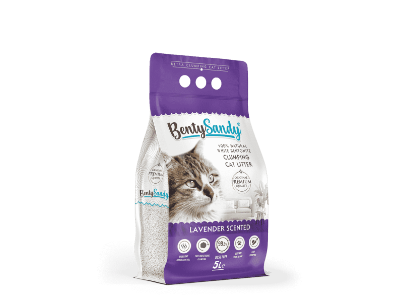 Lavender Scented Cat Litter 5 Lt