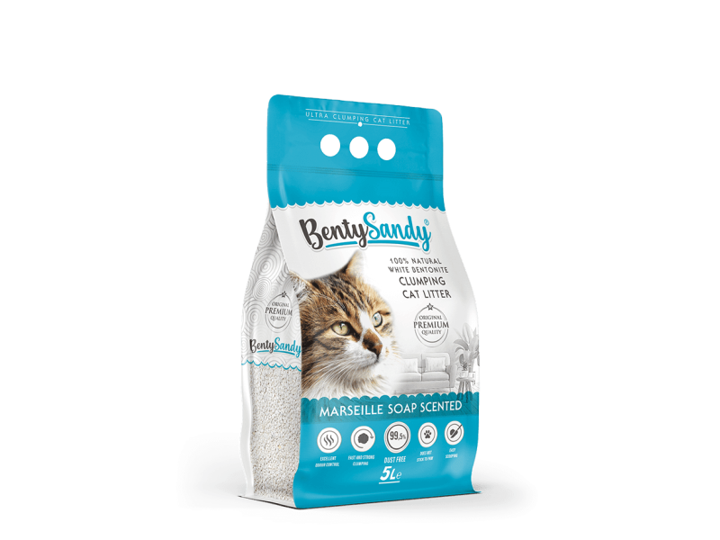 Marseille Soap Scented Cat Litter 5 Lt