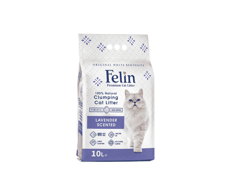 Lavender Scented Cat Litter 10 Lt