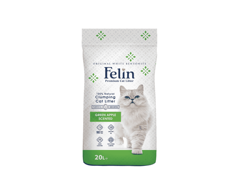 Green Apple Scented Cat Litter 10 Liters