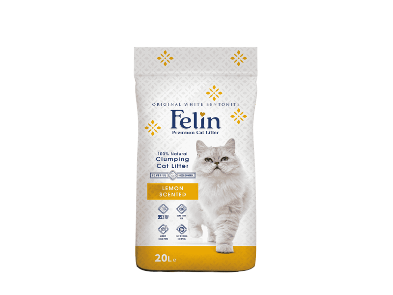 Lemon Scented Cat Litter 10 Lt