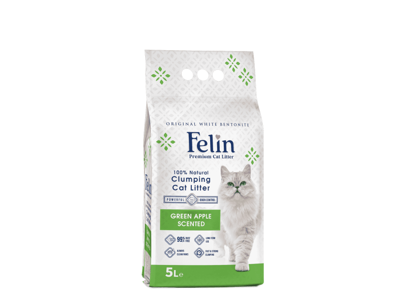 Green Apple Scented Cat Litter 5 Liters