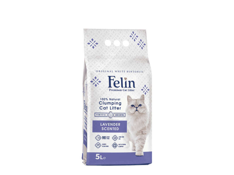 Lavender Scented Cat Litter 5 Lt